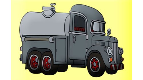 TANK TRUCKS COLORING online games