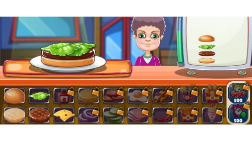 TOP BURGER COOKING online games