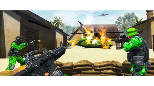 US ARMY COMMANDO BATTLEGROUND SURVIVAL MISSION online games