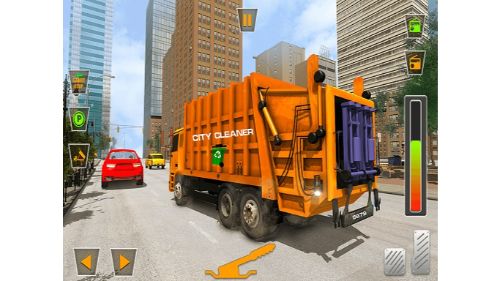 US CITY GARBAGE CLEANER: TRASH TRUCK 2020 online games