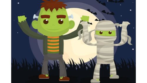 VAMPIRES AND FRANKENSTEIN COLORING online games