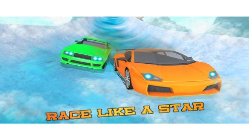 WATER SLIDE CAR RACING SIM online