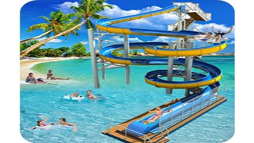 WATER SLIDE RUSH RACING GAME online games