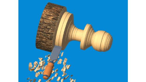 WOODTURNING 3D online