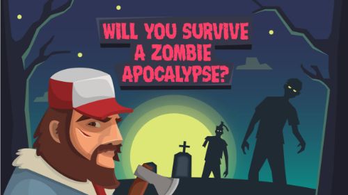 ZOMBIE APOCALYPSE QUIZ online
